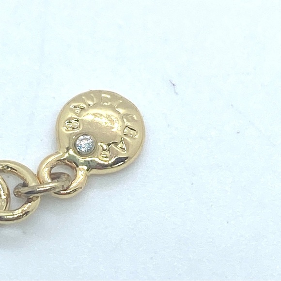 BAUBLEBAR Goldtone Bar Rhinestone Necklace - Picture 2 of 7